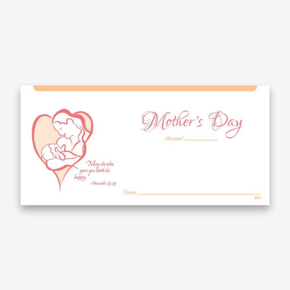 Mother's Day Offering Envelopes