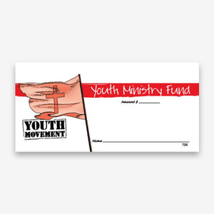 Youth Ministry Offering Envelopes